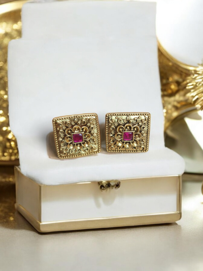 Snake Design Metal Golden Hand Bracelet