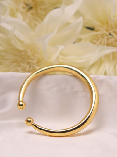 Golden Metal Hand Bracelet