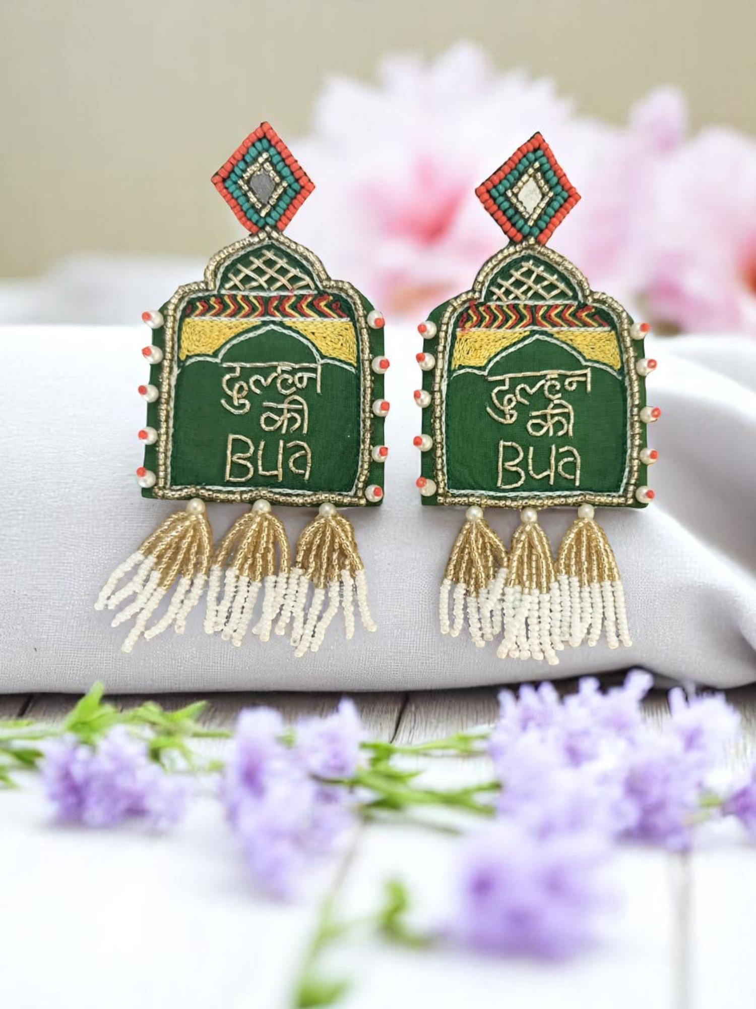 Exclusive Wedding Earrings – 'Dulhan Ki Bua' Design for Wedding Look