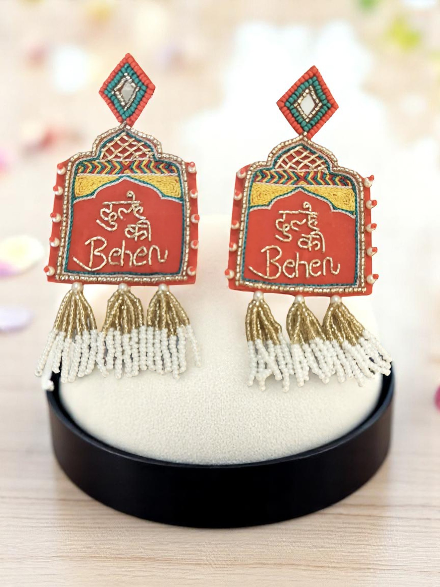 Custom Wedding Earrings – Dulha Ki Behen Edition