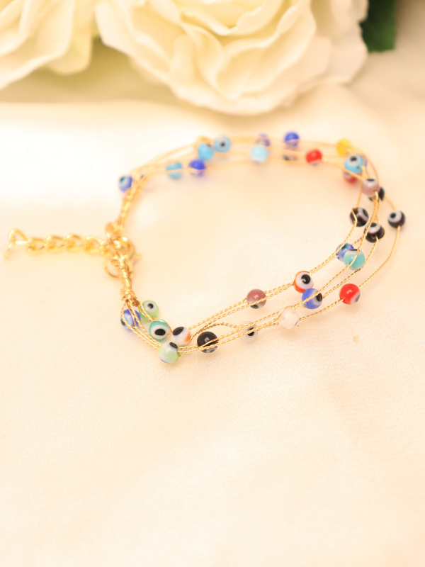 Evil Eye Theme Hand Bracelet - Image 3
