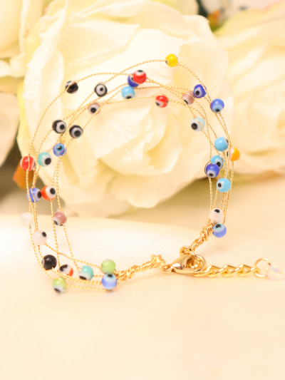 Evil Eye Theme Hand Bracelet