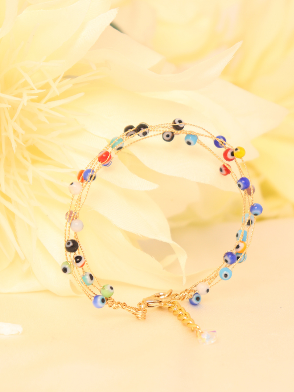 Evil Eye Theme Hand Bracelet - Image 2