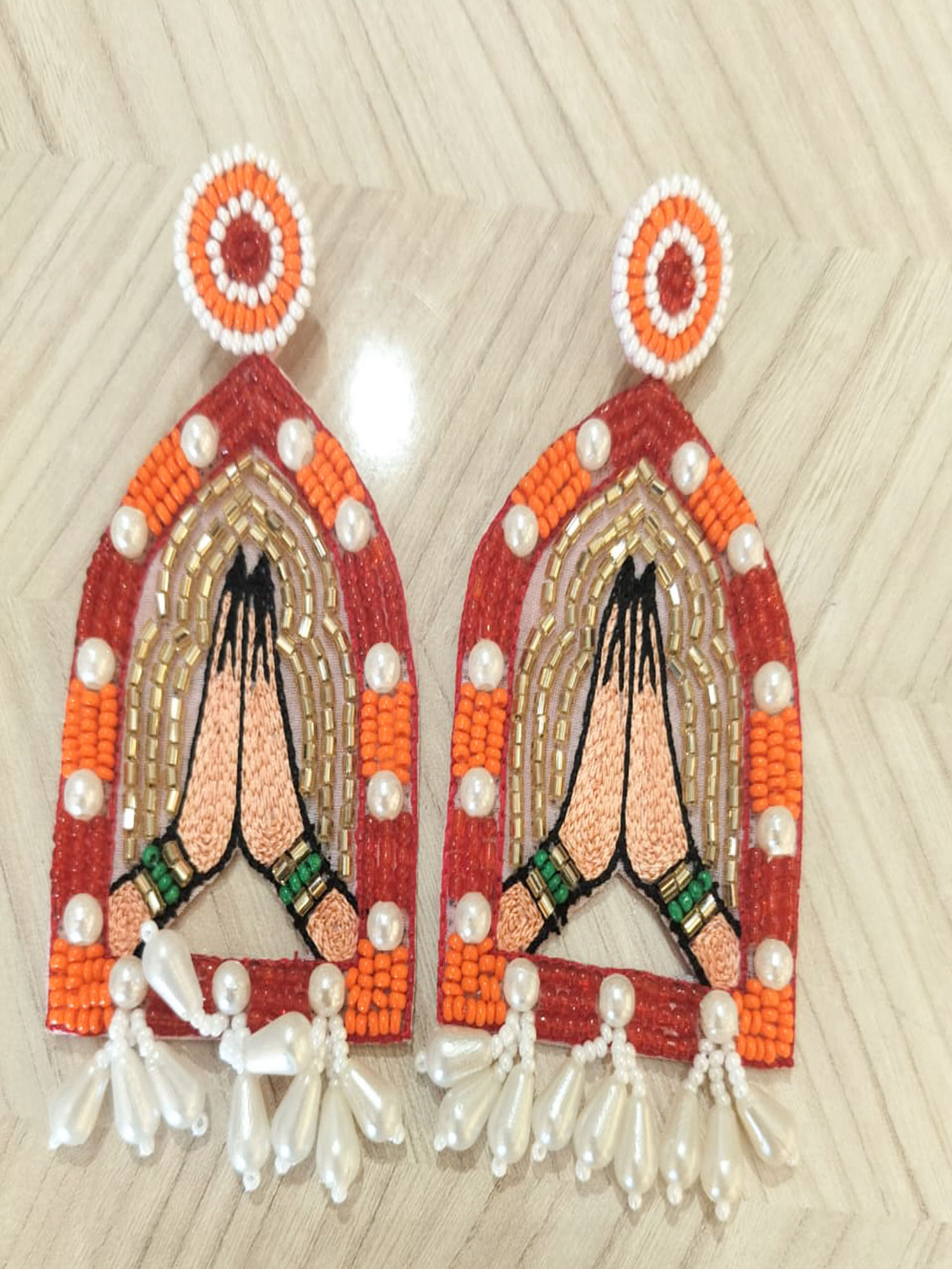 Namaste Inspired Earrings – Classic Ethnic Look